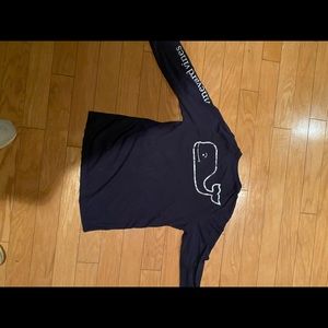 Vineyard Vines Navy boys long sleeved Shirt